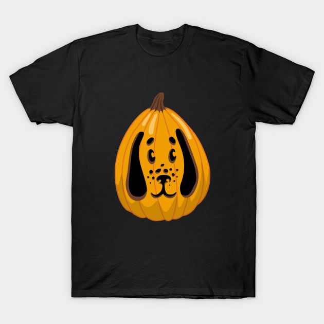 Dog-O-Lantern III T-Shirt by illucalliart